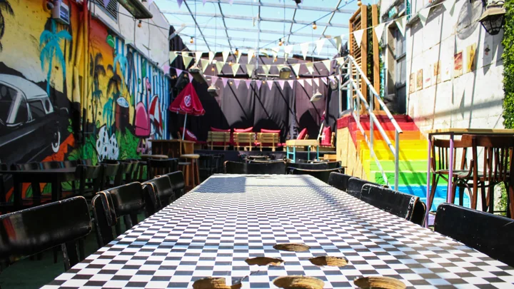 5on10 · courtyard mural