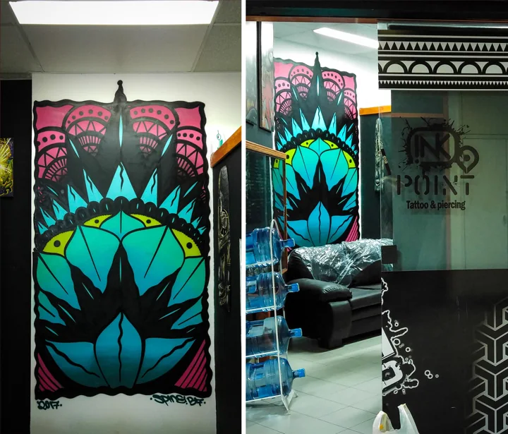 Ink Point · mural