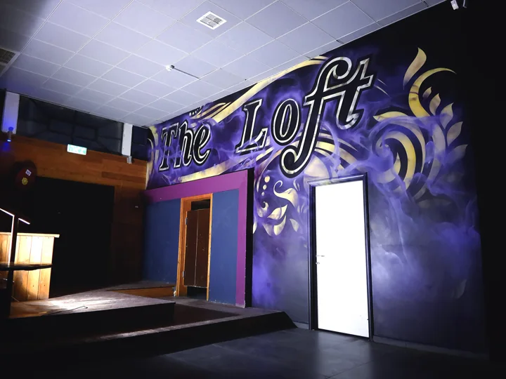 The Loft · lettering
