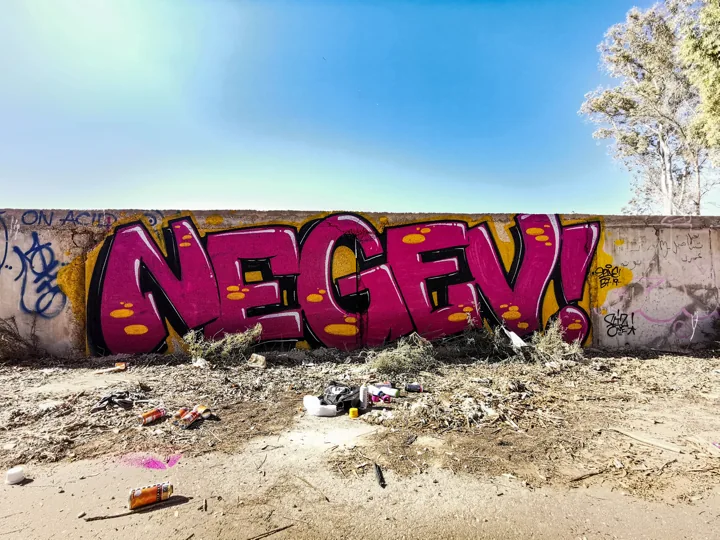 Negev lettering