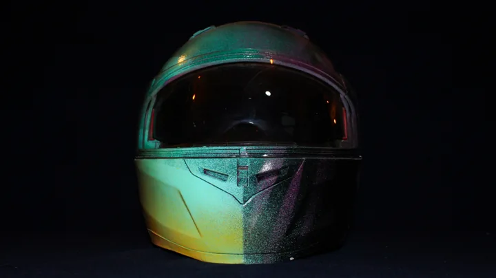 Painted helmet