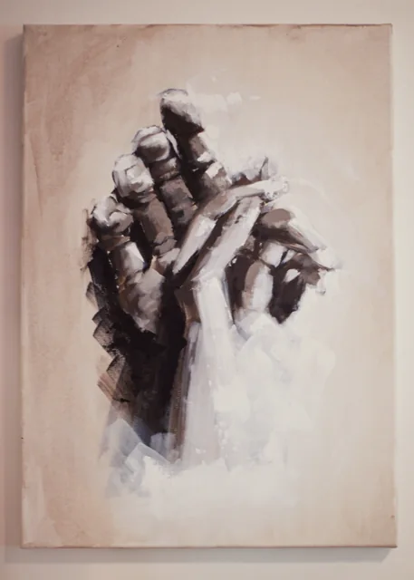 Hands · monochrome study