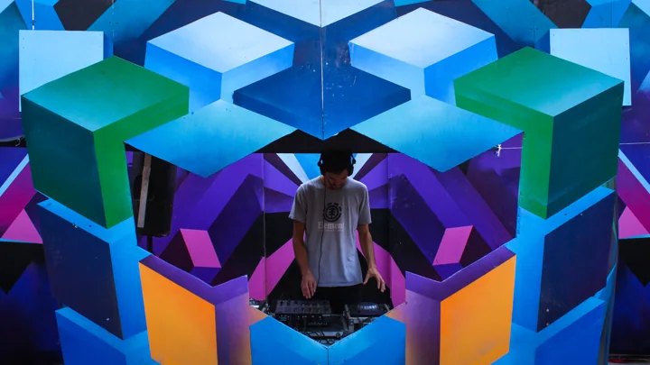 Pixelgram · stage installation · Photograph 2