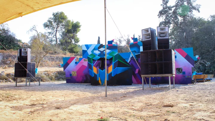 Pixelgram · stage installation · Photograph 3