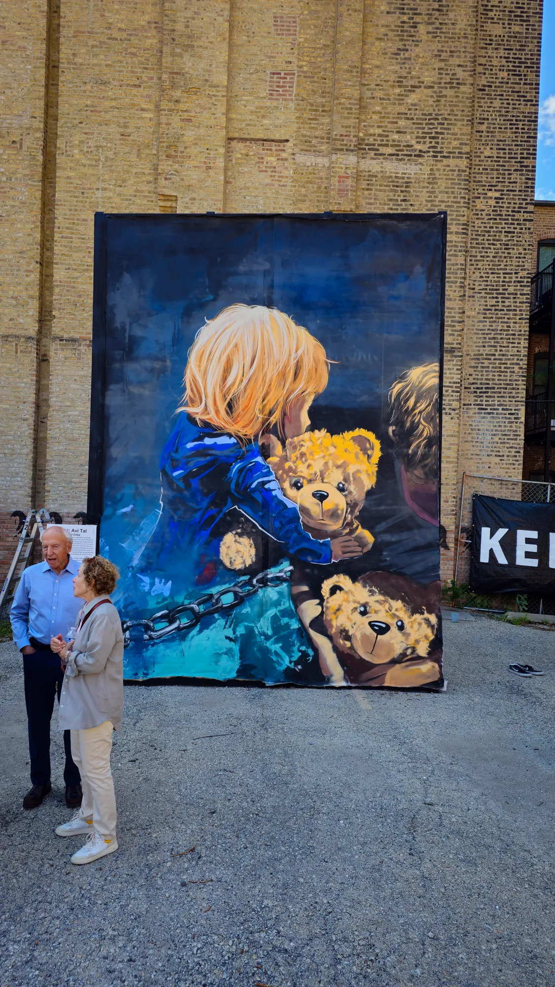 Hostage Square — public art installation during the 2024 Democratic National Convention, Chicago
